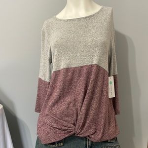 Pink Clover Soft top cute waist. NEW NWT Stitch Fix Size Medium. Bundle & Save!